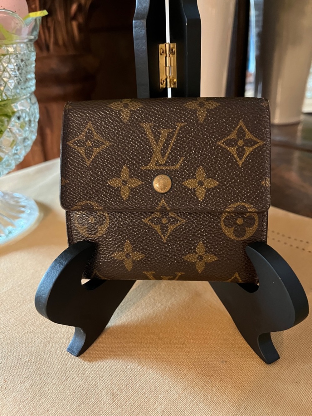 Louis Vuitton Monogram Elise Compact Bifold Wallet